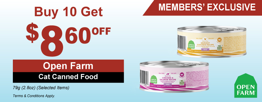 Open Farm Cat Canned Food Promo